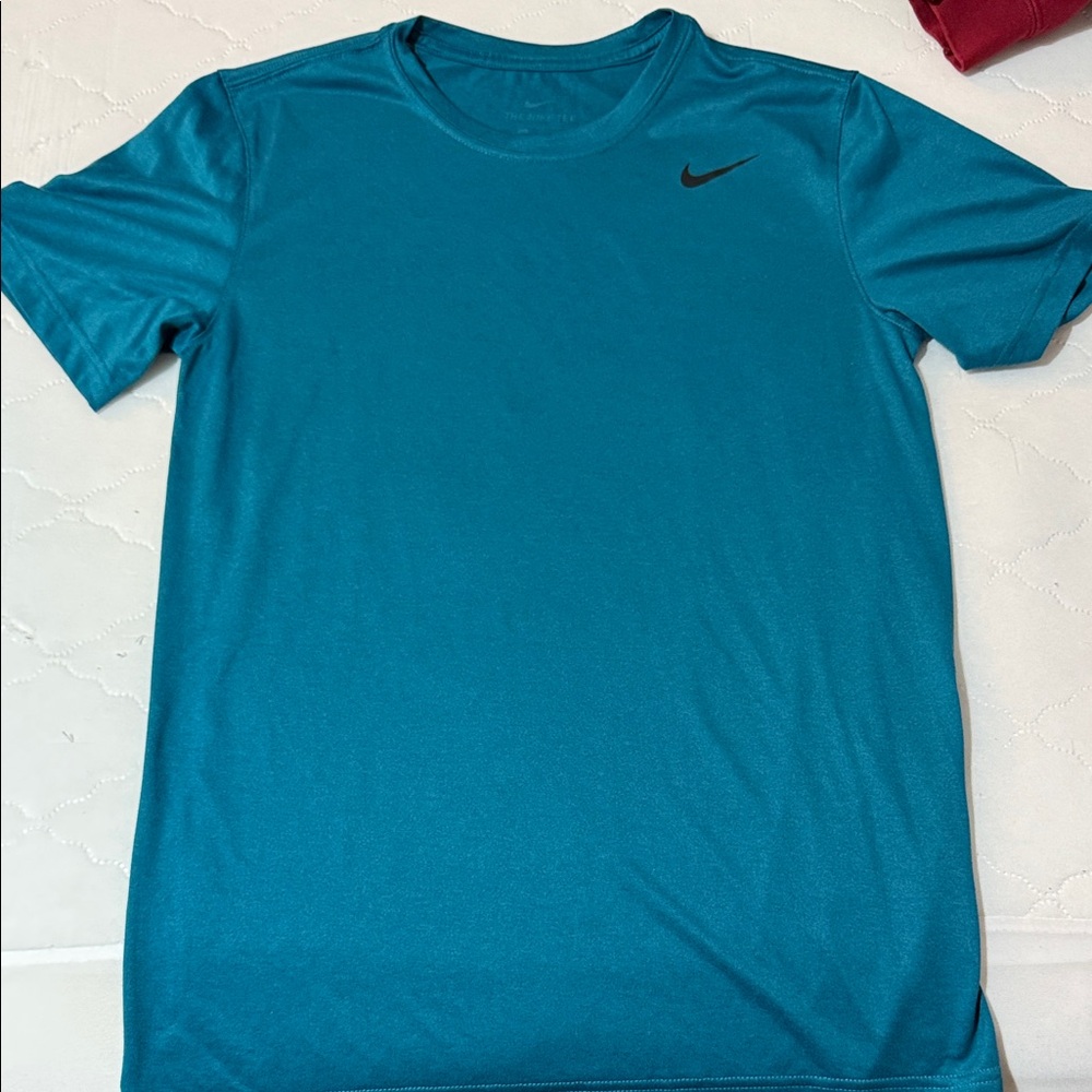 Nike Men's Teal Short Sleeve Tee